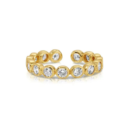 Small Adjustable Diamond Ring