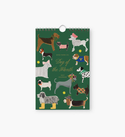 Dog of the Month 2027 Calendar