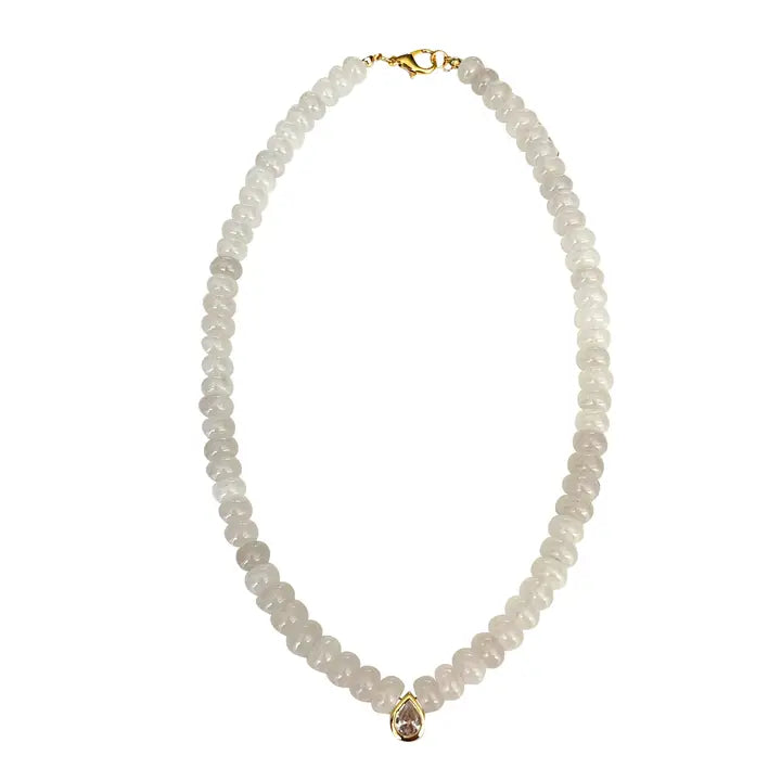 Dori Teardrop Beaded Necklace
