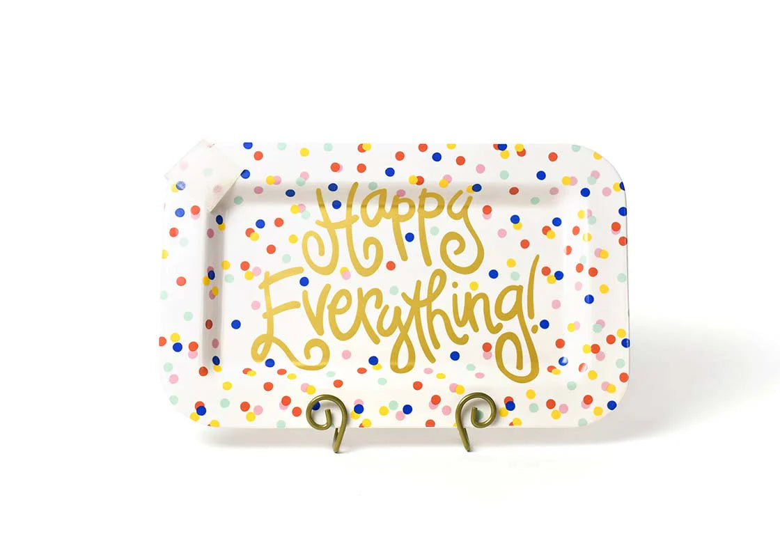 Happy Dot Rectangular Platter
