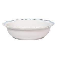 Sitio Stripe Serving Bowl