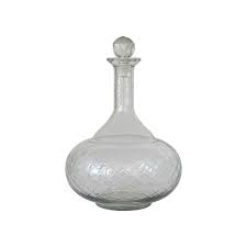 Etched Glass Decanter