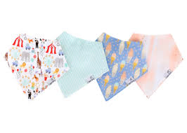 Bailey Bandana Bib Set (4 pack)