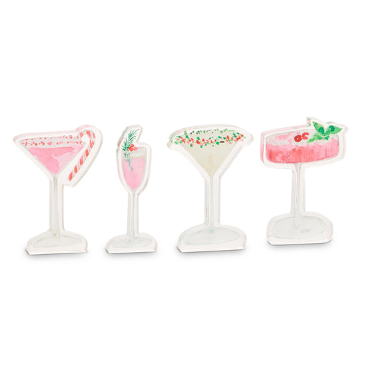 Holiday Happy Hour Acrylic Block