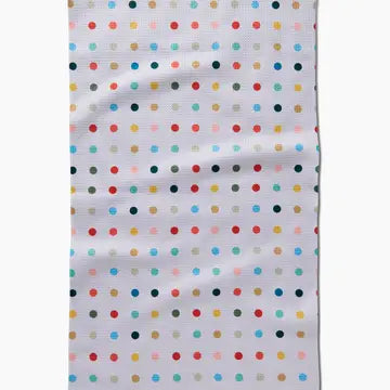 Retro Dot Tea Towel