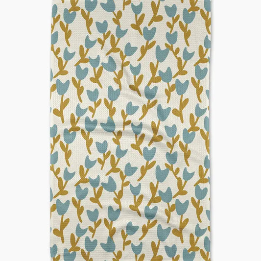 Tulip Garden Tea Towel