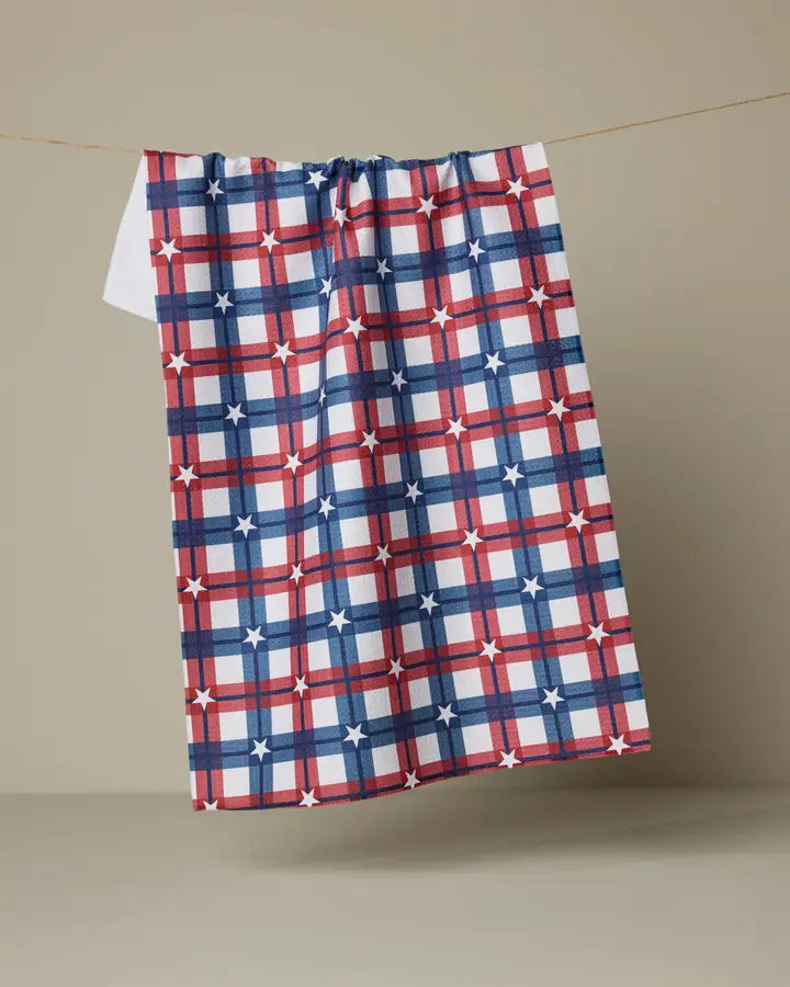 Backyard Picnic Tea Towel
