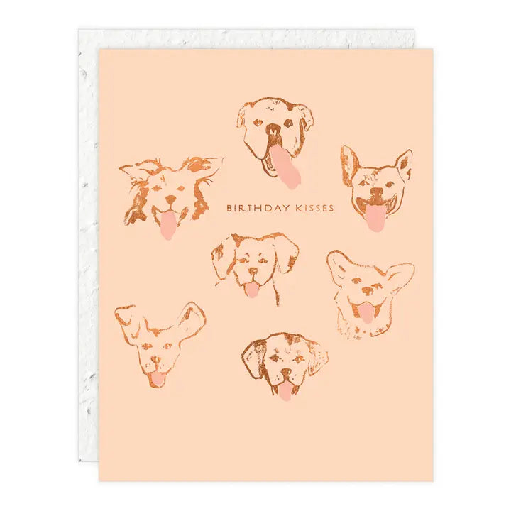 Dog Kisses Card