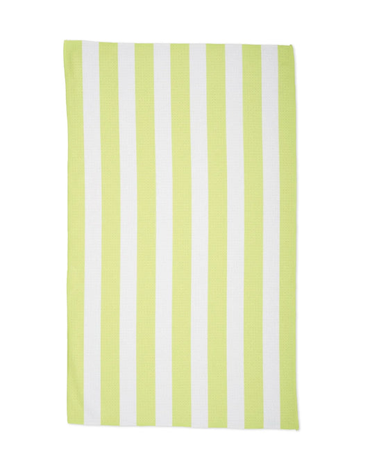 Summer Bold Green Tea Towel