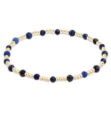 Egirl Gold Sincerity 3mm Gemstone Bracelet