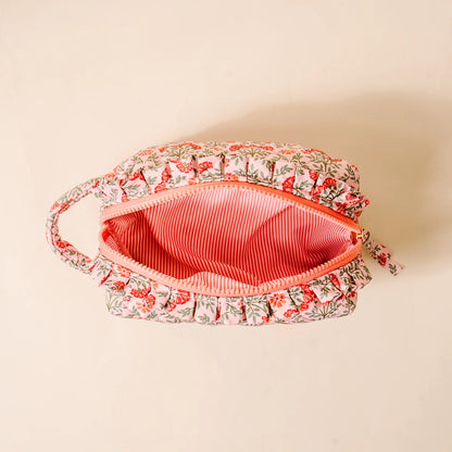 Essentials Quilted Cosmetic Tote