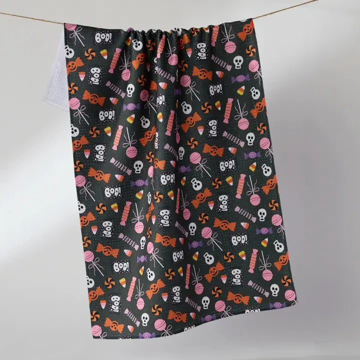 Spooky Sweets Tea Towel