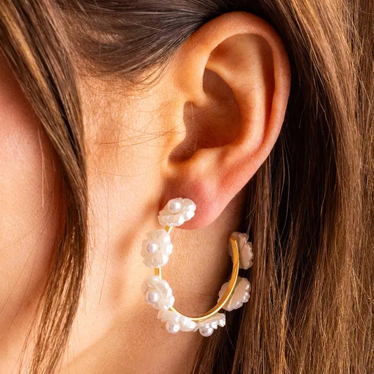 Amelia Hoop Earrings