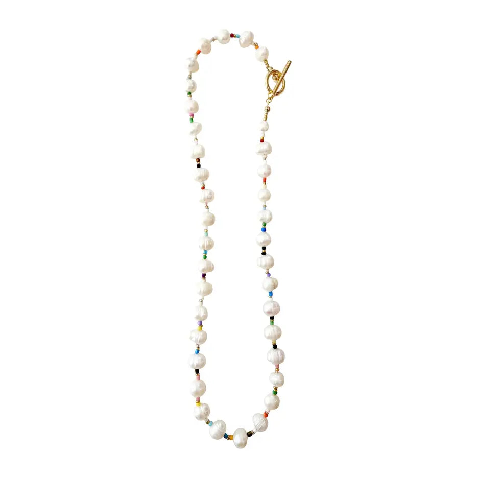 Fischer Pearl Beaded Necklace