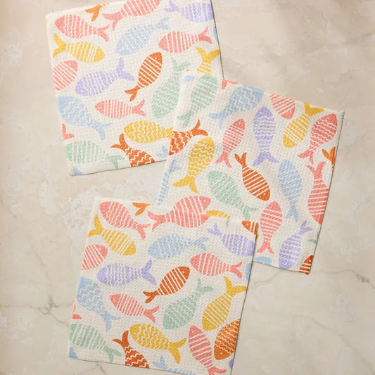 Flip Fish Dish Cloth Set