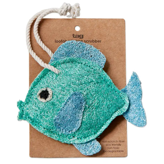 Fish Loofah Scrubber