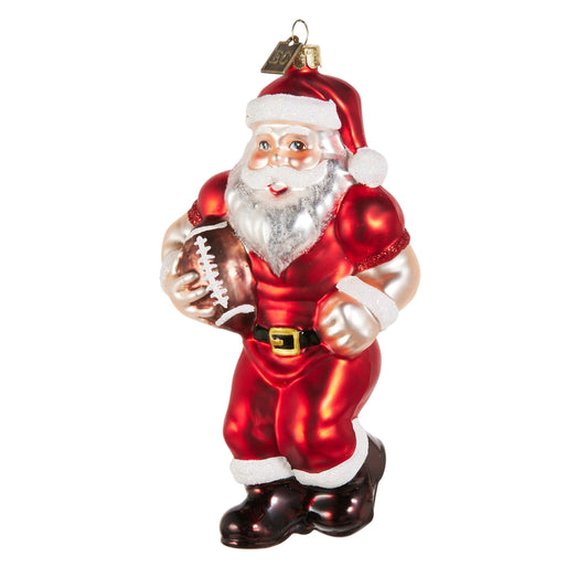 Varsity Santa Ornament