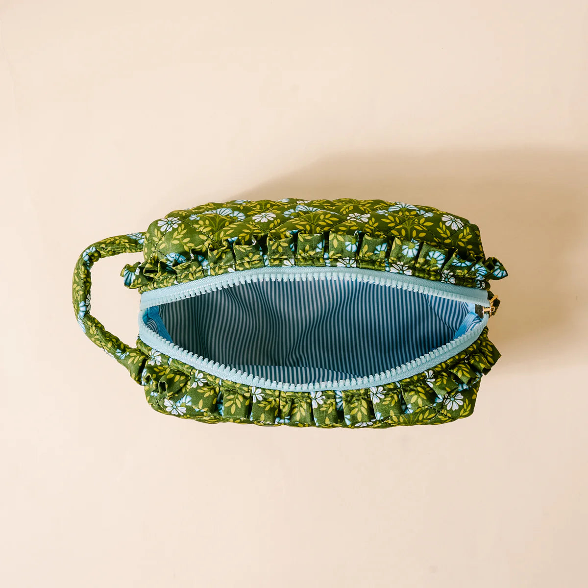 Essentials Quilted Cosmetic Tote