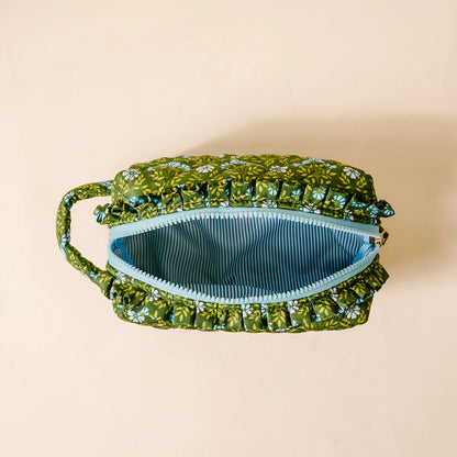 Essentials Quilted Cosmetic Tote