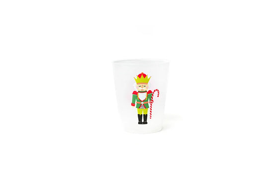 Mr. Nutcracker Frosted Cup Set