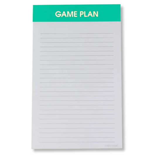 Game Plan Notepad