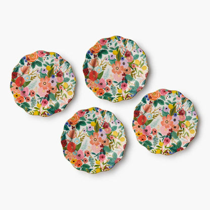 Garden Party Porcelain Dessert Plates