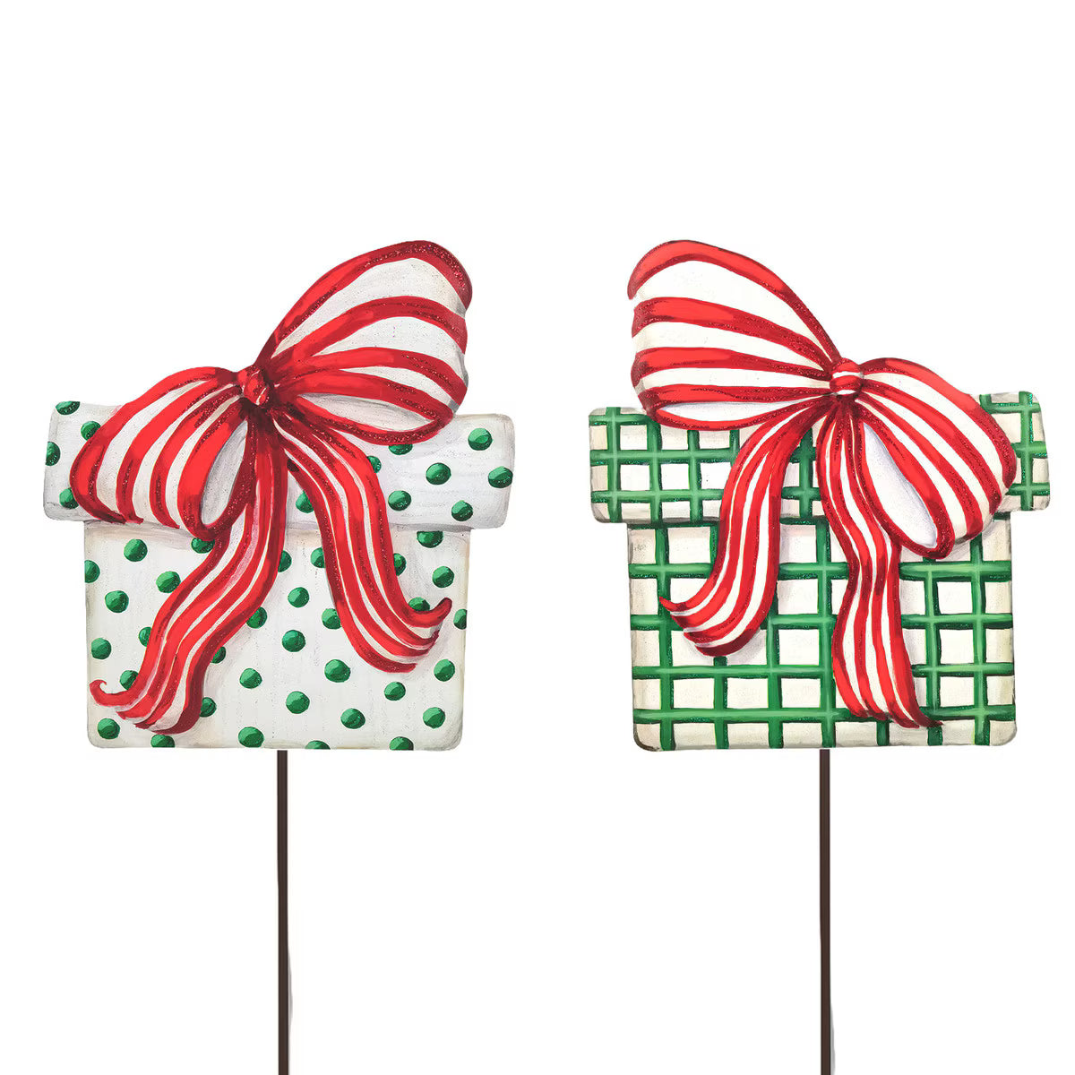 Modern Gift Box Stake