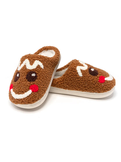 Gingerbread Kid Slippers