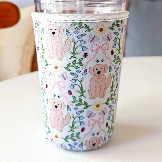 Golden Retrievers Drink Sleeve