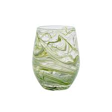 Puro Marbles Stemless Wine Glass
