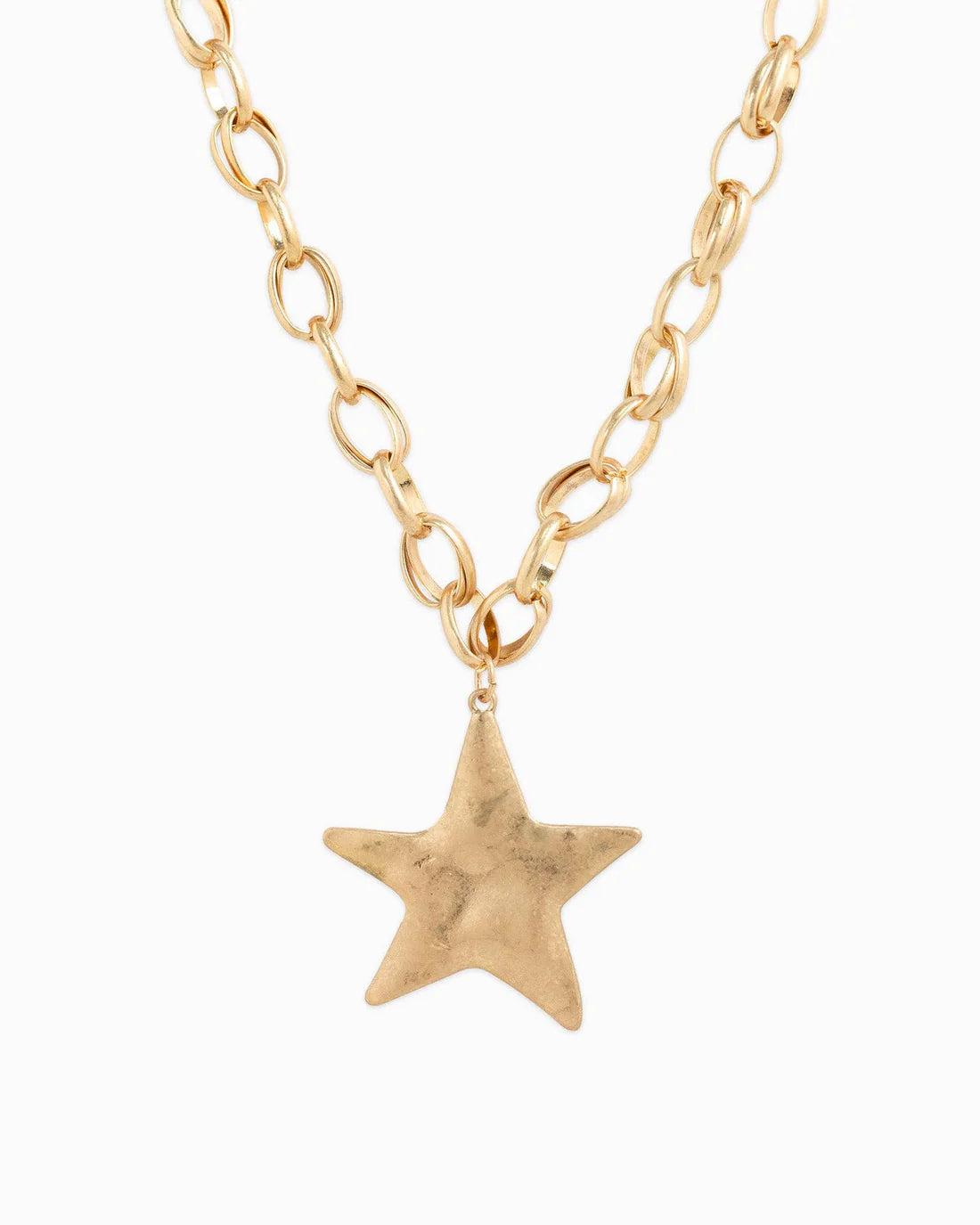 Elise Gold Star Necklace