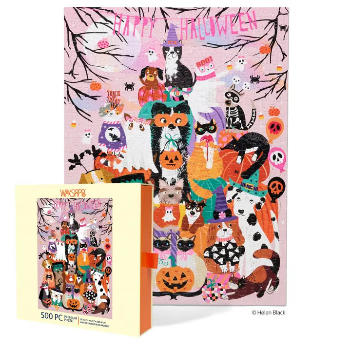 Happy Halloween 500 Piece Puzzle