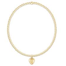 EGirl Classic Gold 2mm Sm Love Plush Charm Bracelet