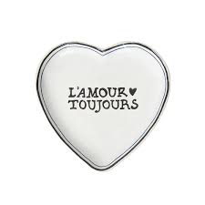 L'Amour Toujours 7" Heart Tray
