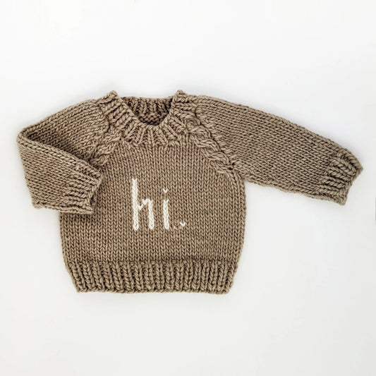 Hi Baby Sweater