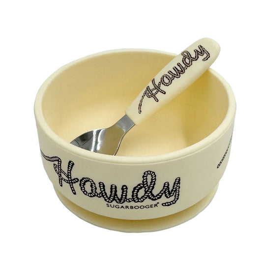 Howdy Bowl & Spoon Set