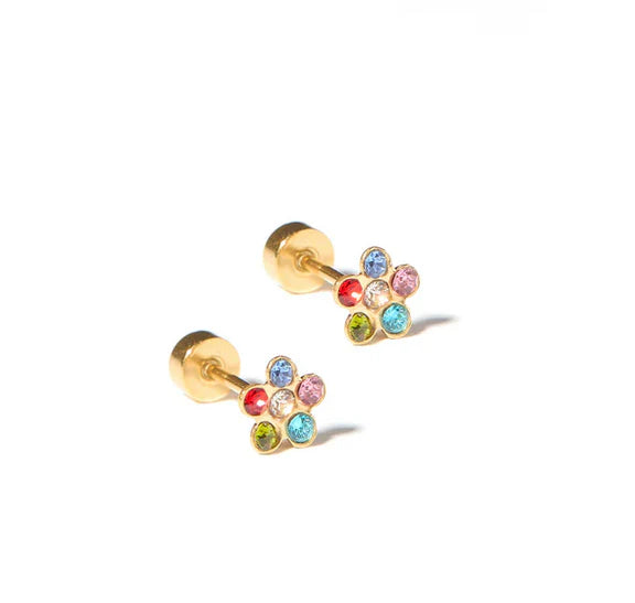 Lyla Flower Stud