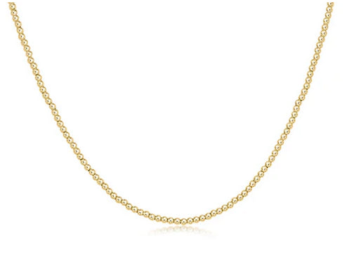 15" Choker Classic 2Mm Necklace