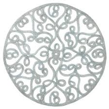 Ice Blue Jardins Placemat