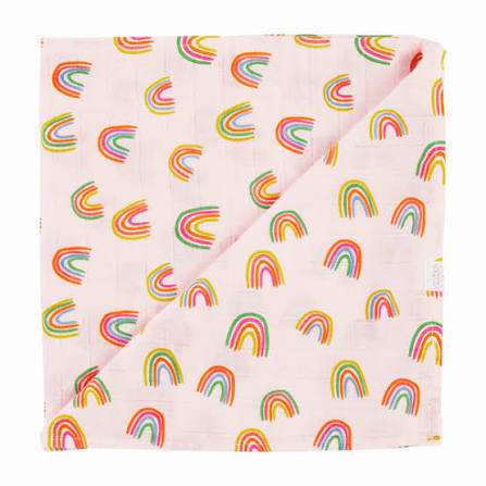 Rainbow Swaddle Blanket