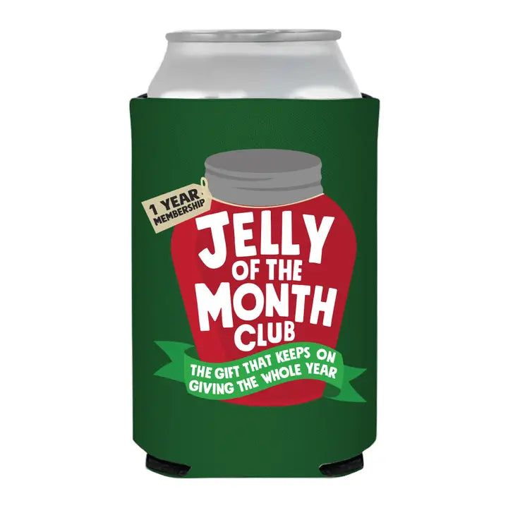 Jelly of the Month Koozie