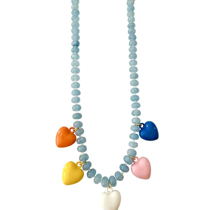 Larissa Heart Charm Necklace
