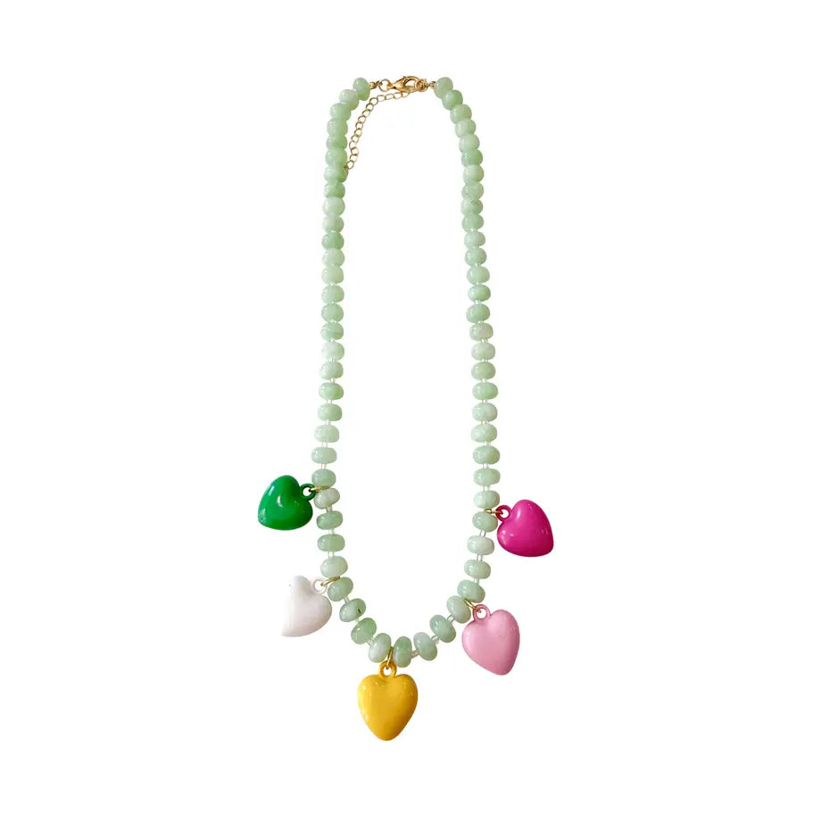 Larissa Heart Charm Necklace