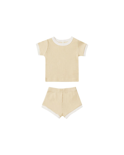 Lemon Waddle Shortie Set
