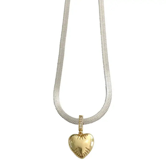 Lennon Heart Necklace