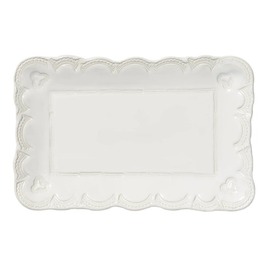Incanto Stone Lace Rect Platter