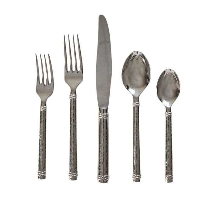 Graham Polished 5 pc Flatware