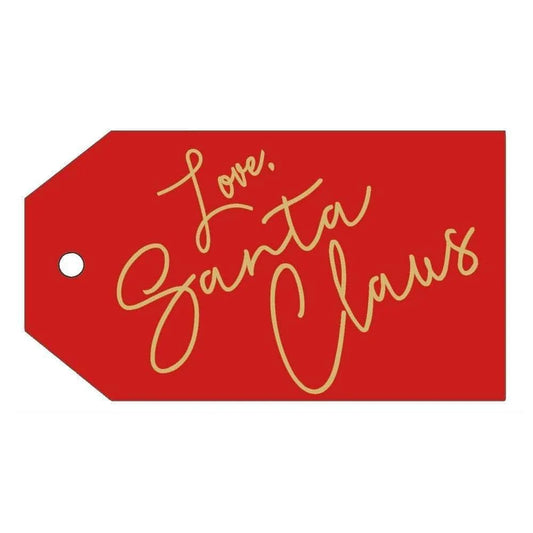 Love, Santa Gift Tag