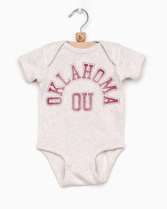 Oatmeal Ou Mega Arch Onesie