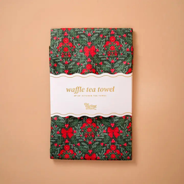 Merry Moment Waffle Towel